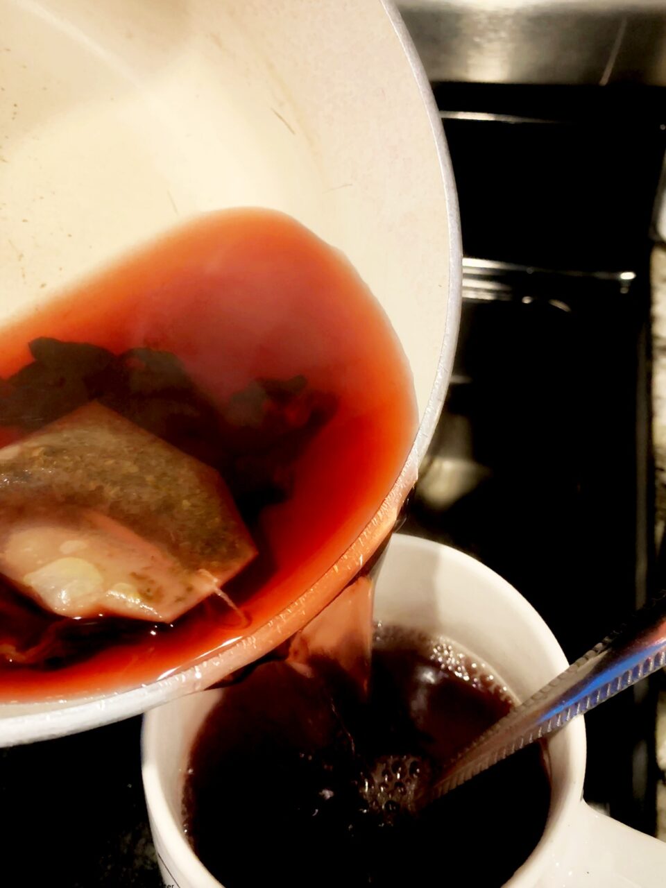 sorrel tea with earl grey