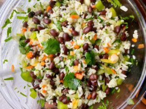 Read more about the article Rice & Black Bean Salad Recipe